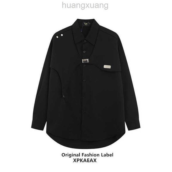 men polo original trendy brand american high street crowd design feeling stupid and handsome shirt oversize men's and women's shir, White;black
men polo original trendy brand american high street crowd design feeling stupid and handsome shirt oversize men's and women's shir, White;black