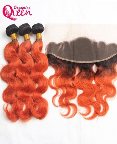 t1b 350 body wave ombre brazilian virgin human hair weaves 3 bundles with 13x4 ear to ear bleached knots lace frontal closure with7881297, Black;brown
t1b 350 body wave ombre brazilian virgin human hair weaves 3 bundles with 13x4 ear to ear bleached knots lace frontal closure with7881297, Black;brown