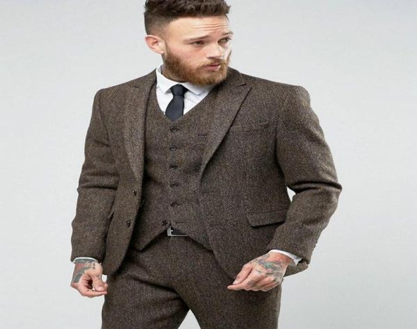 2018 new custom made costume homme ternos slim fit winter 3 piece men suits business groom tuxedos wedding tweed suit5600712, Black;gray
2018 new custom made costume homme ternos slim fit winter 3 piece men suits business groom tuxedos wedding tweed suit5600712, Black;gray