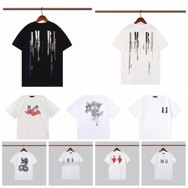 apparel summer mens designer amri t shirt casual man womens tees with letters print short sell luxury hip hop clothes casual letter t-shirt, White;black
apparel summer mens designer amri t shirt casual man womens tees with letters print short sell luxury hip hop clothes casual letter t-shirt, White;black