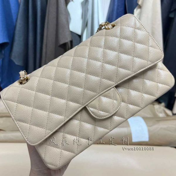 haas leather original small fragrant caviar cf bag medium size 25cm classic diamond lattice chain one shoulder messenger
haas leather original small fragrant caviar cf bag medium size 25cm classic diamond lattice chain one shoulder messenger