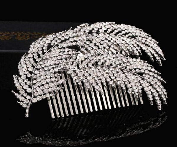 fashion bridal wedding tiaras stunning rhinestone fine comb bridal jewelry accessories crystal hair brush ly687997165, Silver
fashion bridal wedding tiaras stunning rhinestone fine comb bridal jewelry accessories crystal hair brush ly687997165, Silver