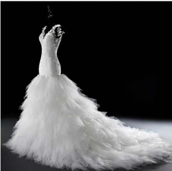 luxury lace backless mermaid wedding dresses plus size vneck tulle skirt dress ruffle bridal gowns 2015 real image vestidos 6447754, White
luxury lace backless mermaid wedding dresses plus size vneck tulle skirt dress ruffle bridal gowns 2015 real image vestidos 6447754, White