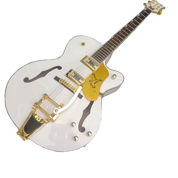 custom white falcon hollow body 6 strings electric guitar chinese edition new
custom white falcon hollow body 6 strings electric guitar chinese edition new