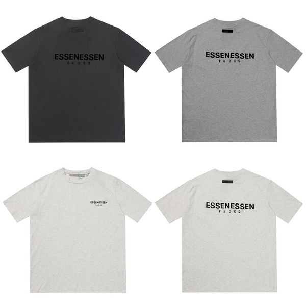 ess designer pullover t shirts chest letter laminated print short sleeve high street loose oversize casual t-shirt cotton for men and women, White;black
ess designer pullover t shirts chest letter laminated print short sleeve high street loose oversize casual t-shirt cotton for men and women, White;black