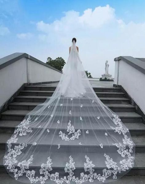 wedding veils cathedral length 2019 lace appliqued one layer custom made white ivory veils with comb bride bridal accessories4357635, Black
wedding veils cathedral length 2019 lace appliqued one layer custom made white ivory veils with comb bride bridal accessories4357635, Black