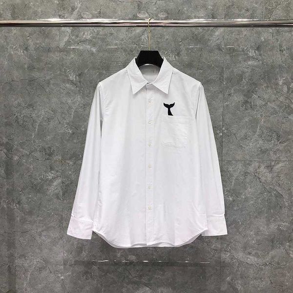 thom tb shirt spring autunm fashion brand men's shirt fish tail on pocket casual cotton oxford slim custom wholesale tb shirt, White;black
thom tb shirt spring autunm fashion brand men's shirt fish tail on pocket casual cotton oxford slim custom wholesale tb shirt, White;black