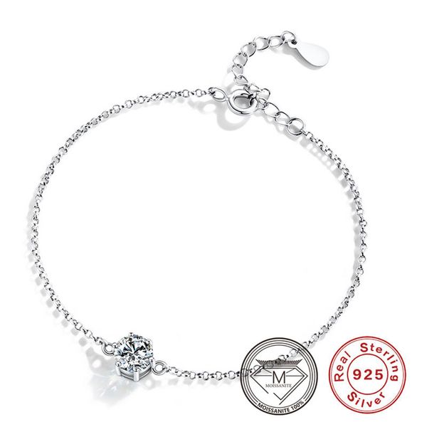 classic style 925 sterling silver 1ct moissanite bracelet chain for women luxury lab diamond wrist bracelets jewelry, Black
classic style 925 sterling silver 1ct moissanite bracelet chain for women luxury lab diamond wrist bracelets jewelry, Black