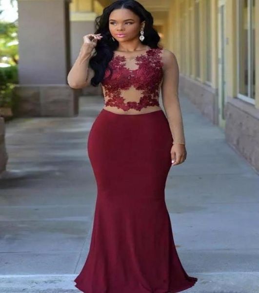 burgundy sheer lace applique chiffon evening dress arabic style long sleeve mermaid dress prom party celebrity gown1965237, Black;red
burgundy sheer lace applique chiffon evening dress arabic style long sleeve mermaid dress prom party celebrity gown1965237, Black;red