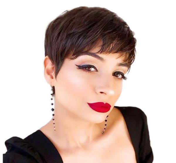 straight human wigs with bangs brazilian virgin hair pixie cut wig natural color short bobhair wig for black women3514831, Black;brown
straight human wigs with bangs brazilian virgin hair pixie cut wig natural color short bobhair wig for black women3514831, Black;brown