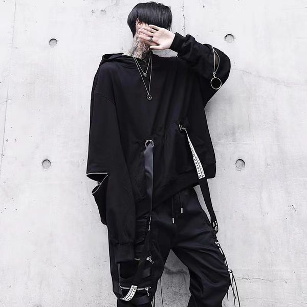 men's hoodies sweatshirts arens black goth sweatshirt hood autumn techwear gothic darkwear hoodie streetwear hip hop harajuku 230703
men's hoodies sweatshirts arens black goth sweatshirt hood autumn techwear gothic darkwear hoodie streetwear hip hop harajuku 230703