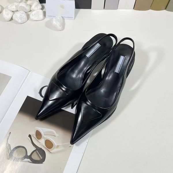 luxury triangle standard high heel shoes ladies in the heel package head hollow sandals 2023 europe and the united states new p pointed sand, Black
luxury triangle standard high heel shoes ladies in the heel package head hollow sandals 2023 europe and the united states new p pointed sand, Black