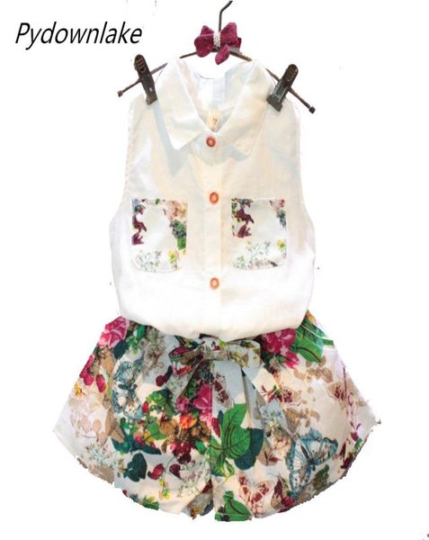 2018 new fashion summer children girl set kids clothes flowers chiffon halter bows shorts baby girls clothing sets suits9316775, White
2018 new fashion summer children girl set kids clothes flowers chiffon halter bows shorts baby girls clothing sets suits9316775, White