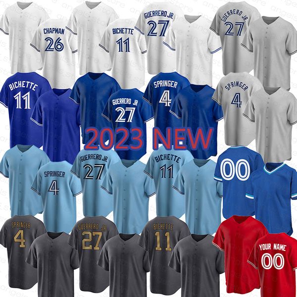 mens women 4 george springer custom 27 vladimir guerrero jr. baseball jersey 11 george bell 45 dalton pompey 33 ja happ, Blue;black
mens women 4 george springer custom 27 vladimir guerrero jr. baseball jersey 11 george bell 45 dalton pompey 33 ja happ, Blue;black