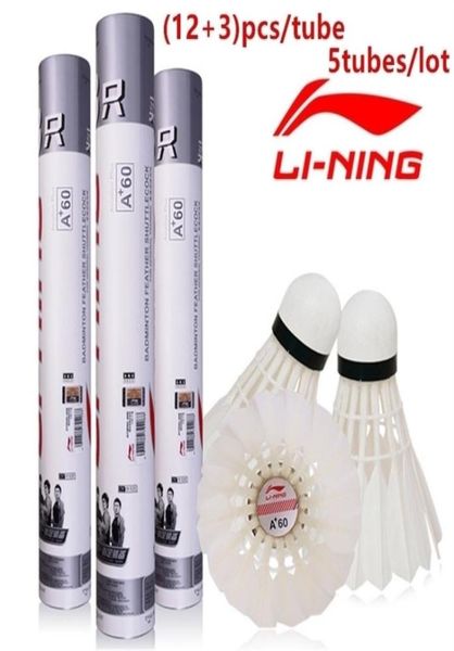 15pcstube 5tubes lining badminton shuttlecock a60 goose feather flying stability durable birdies lining battledore 2011162263315
15pcstube 5tubes lining badminton shuttlecock a60 goose feather flying stability durable birdies lining battledore 2011162263315