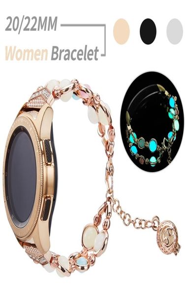2220mm strap women bracelet for galaxy watch 4 3 classic band 42mm mm active 2 40mm 44mm glow in the dark metal belt 2207042015426, Black;brown
2220mm strap women bracelet for galaxy watch 4 3 classic band 42mm mm active 2 40mm 44mm glow in the dark metal belt 2207042015426, Black;brown