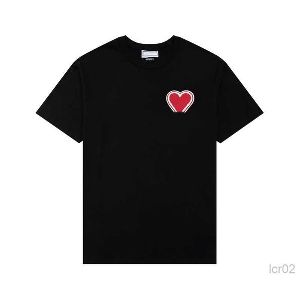 2022 paris fashion mens designer t shirt amis embroidered red heart solid color big love round neck short sleeve t-shirt for men and women w, White;black
2022 paris fashion mens designer t shirt amis embroidered red heart solid color big love round neck short sleeve t-shirt for men and women w, White;black
