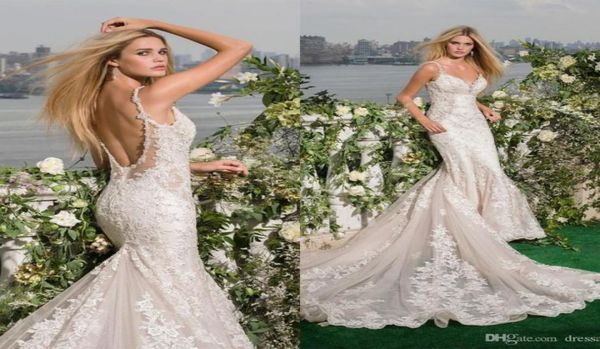 2023 lace mermaid wedding dresses bridal gowns beaded v neck spaghetti straps backless chapel train vestidos de novia b03293912928, White
2023 lace mermaid wedding dresses bridal gowns beaded v neck spaghetti straps backless chapel train vestidos de novia b03293912928, White