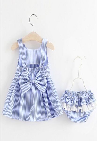 2018 girls baby childrens clothing sets bow striped dresses shorts 2pcs set summer cotton bow princess dress boutique clothes outf3865708, White
2018 girls baby childrens clothing sets bow striped dresses shorts 2pcs set summer cotton bow princess dress boutique clothes outf3865708, White