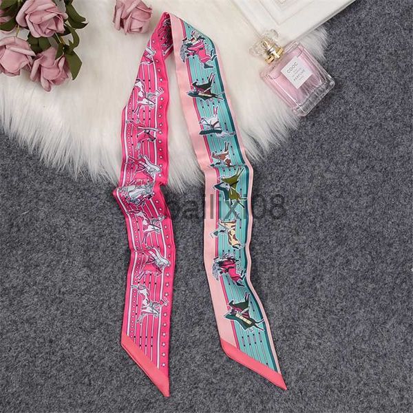 scarves retro bag scarf women luxury small silk scarf 2021 handbag ribbon brand fashion hair band head scarf long skinny scarf wholesale j23, Blue;gray
scarves retro bag scarf women luxury small silk scarf 2021 handbag ribbon brand fashion hair band head scarf long skinny scarf wholesale j23, Blue;gray