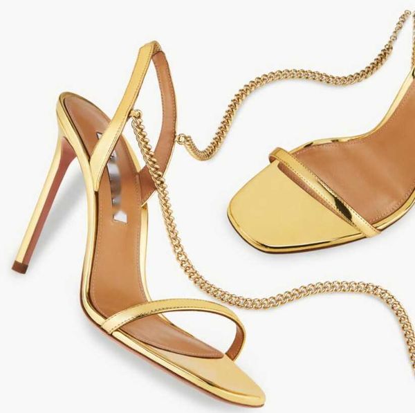 flash pump catching chain summer luxury slingback straps shoes perfect lady low-cut high heels party wedding box, Black
flash pump catching chain summer luxury slingback straps shoes perfect lady low-cut high heels party wedding box, Black