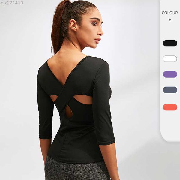 womens t-shirt yoga suit fitness running sports dance tight fitting drying cross over medium and long sleeves qn3r, Black
womens t-shirt yoga suit fitness running sports dance tight fitting drying cross over medium and long sleeves qn3r, Black