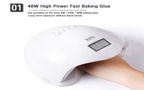 sun5 48w led nail lamp sensor nails dryer manicure quick dry gel polish for curing lamps equipment9132904
sun5 48w led nail lamp sensor nails dryer manicure quick dry gel polish for curing lamps equipment9132904