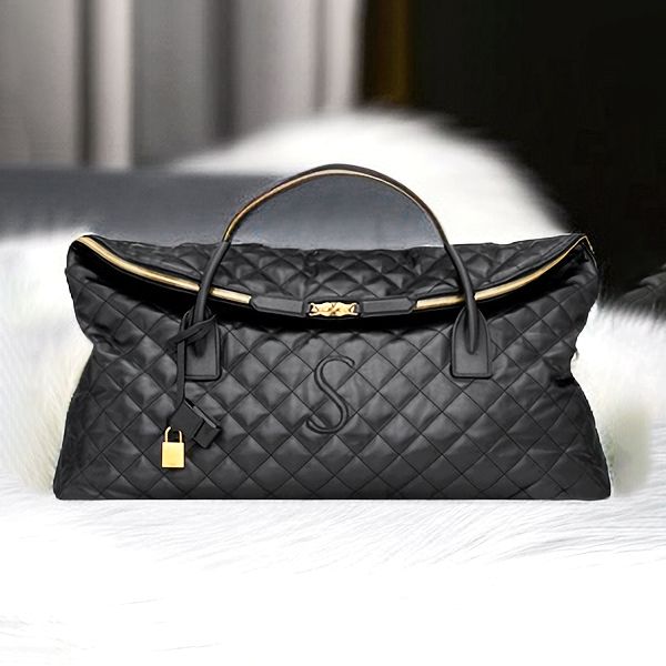 es quilted leather travel bag luggage tote luxury designers handbags women vacation men leather shoulder bag luggage fashion gym cross body
es quilted leather travel bag luggage tote luxury designers handbags women vacation men leather shoulder bag luggage fashion gym cross body