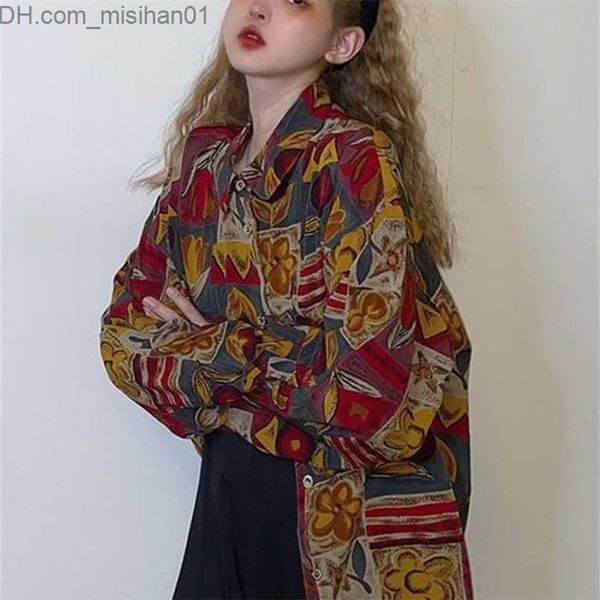 women's blouses shirts houzhou vintage blouse women 90s aesthetic oversize harajuku long sleeve retro shirts fashion streetwear korean, White
women's blouses shirts houzhou vintage blouse women 90s aesthetic oversize harajuku long sleeve retro shirts fashion streetwear korean, White