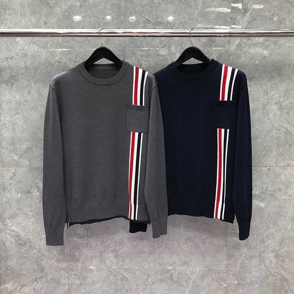 tb thom sweater autunm winter sweaters male fashion brand clothing cotton rwb stripe crew neck pollover coat casual sweaters, White;black
tb thom sweater autunm winter sweaters male fashion brand clothing cotton rwb stripe crew neck pollover coat casual sweaters, White;black