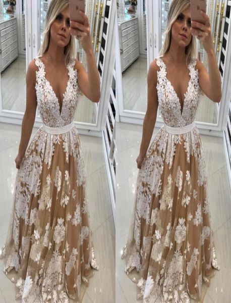 gorgeous appliques pearls tulle plus size prom dresses sheer neck sleeveless floor length ivory champagne backless evening dresses6096167, Black
gorgeous appliques pearls tulle plus size prom dresses sheer neck sleeveless floor length ivory champagne backless evening dresses6096167, Black