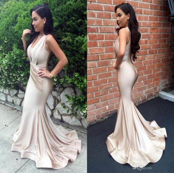 new light champagne mermaid evening dresses v neck pleats prom dresses sweep train zipper back formal prom party gowns5595787, Black;red
new light champagne mermaid evening dresses v neck pleats prom dresses sweep train zipper back formal prom party gowns5595787, Black;red