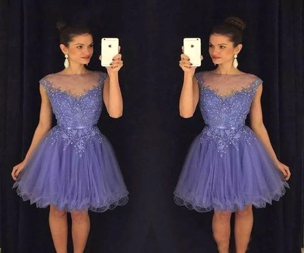 2018 modest lavender sheer homecoming dresses cap sleeves lace appliques beaded short prom dresses with belt backless cocktail gow6306953, Blue;pink
2018 modest lavender sheer homecoming dresses cap sleeves lace appliques beaded short prom dresses with belt backless cocktail gow6306953, Blue;pink