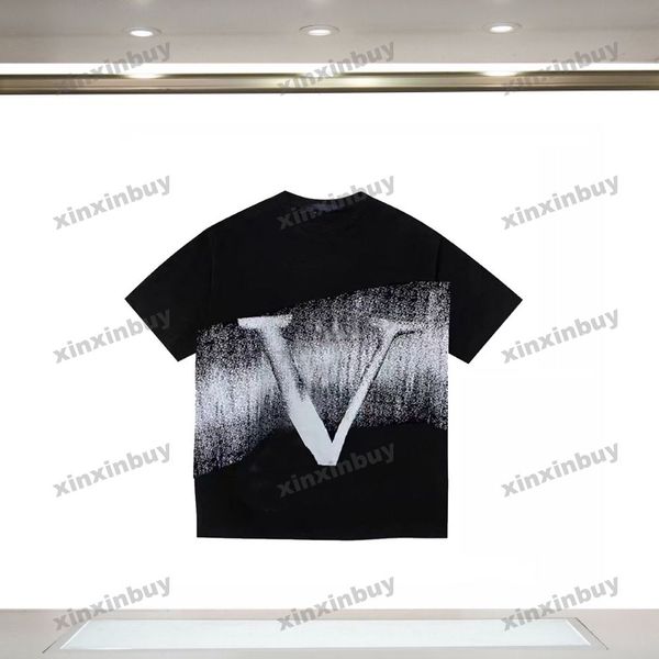 xinxinbuy men designer tee t shirt 23ss gradient graffiti letter printing short sleeve cotton women white black blue m-2xl, Black;brown
xinxinbuy men designer tee t shirt 23ss gradient graffiti letter printing short sleeve cotton women white black blue m-2xl, Black;brown