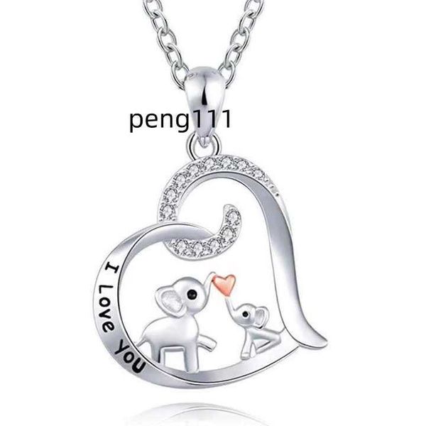 925 new fashion sterling silver mother baby elephant necklace dangle love pendant for women fine jewelry
925 new fashion sterling silver mother baby elephant necklace dangle love pendant for women fine jewelry