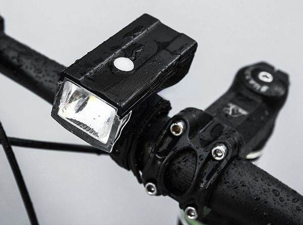Image of Bicycle Headlight Aluminum Alloy Headlight New Usb Rechargeable Flashlight Mountain Bike Riding Accessories