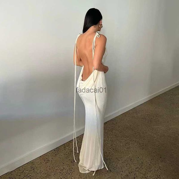 2023 new solid backless maxi dress women elegant spaghetti strap slim dress female summer holiday beach party dresses l230621, Black;gray
2023 new solid backless maxi dress women elegant spaghetti strap slim dress female summer holiday beach party dresses l230621, Black;gray