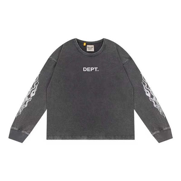 2023gallery dept. 22ss vintage wash flame letter printing bottom shirt trendy long sleeve sweater for men and women, White;black
2023gallery dept. 22ss vintage wash flame letter printing bottom shirt trendy long sleeve sweater for men and women, White;black