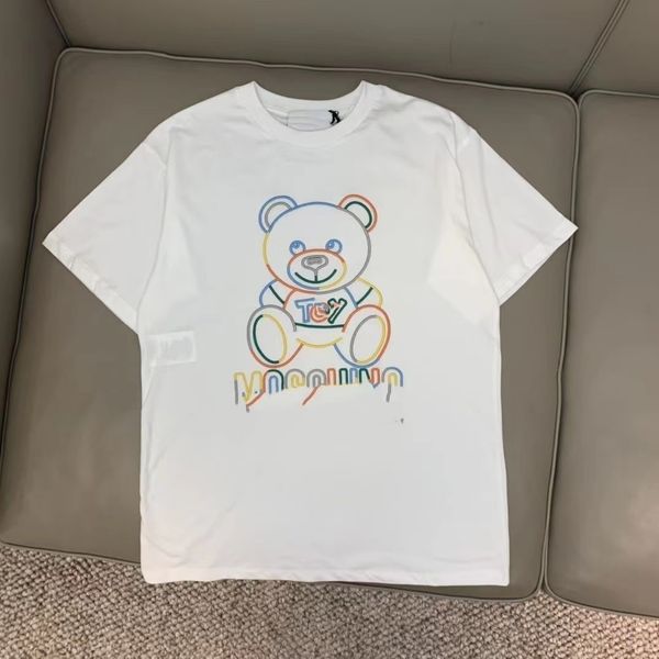 womens t shirt fashion designer for men and women short sleeve shirt bear letter print tees cotton casual couple, White
womens t shirt fashion designer for men and women short sleeve shirt bear letter print tees cotton casual couple, White