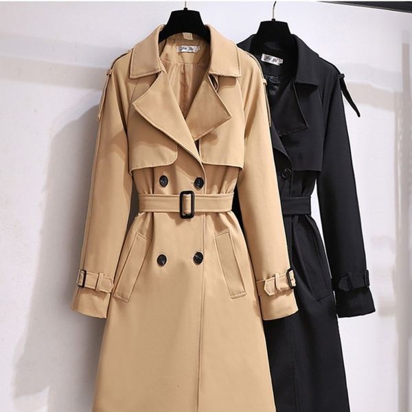 women s trench coats mid length windbreaker women s 2023 spring and autumn korean style fashion casual slim british cloth coat ins 230701, Tan;black
women s trench coats mid length windbreaker women s 2023 spring and autumn korean style fashion casual slim british cloth coat ins 230701, Tan;black