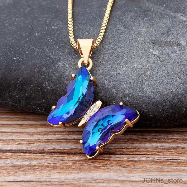 pendant new fashion design gorgeous butterfly necklace sweet colors transparent crystal for women girls jewelry gift r230703, Silver
pendant new fashion design gorgeous butterfly necklace sweet colors transparent crystal for women girls jewelry gift r230703, Silver