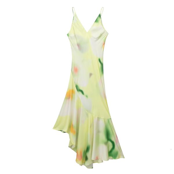 basic casual dresses yenkye 2023 elegant women sleeveless v neck printed asymmetrical hem sling long dress party vestidos 230701, Black;gray
basic casual dresses yenkye 2023 elegant women sleeveless v neck printed asymmetrical hem sling long dress party vestidos 230701, Black;gray
