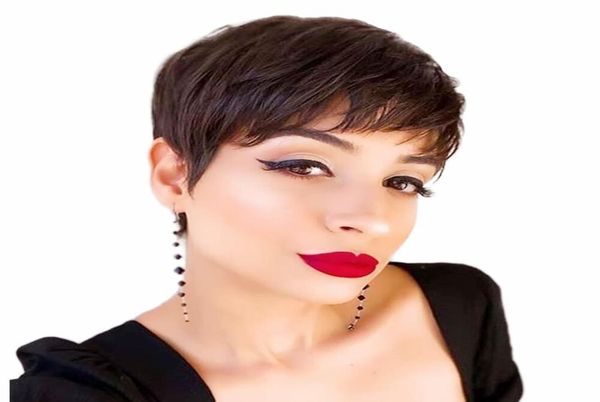 straight human wigs with bangs brazilian virgin hair pixie cut wig natural color short bobhair wig for black women6299414, Black;brown
straight human wigs with bangs brazilian virgin hair pixie cut wig natural color short bobhair wig for black women6299414, Black;brown