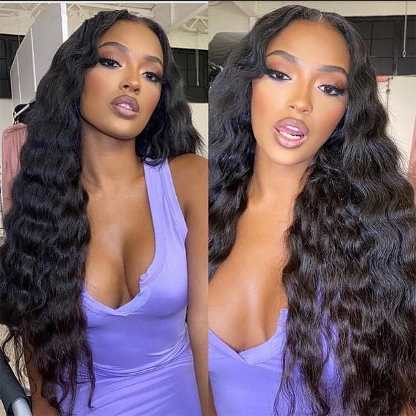 elegant long hair 26 inch deep wave hd transparent wigs for women human hair 13x4 lace front wig 180 density lace, Black;brown
elegant long hair 26 inch deep wave hd transparent wigs for women human hair 13x4 lace front wig 180 density lace, Black;brown