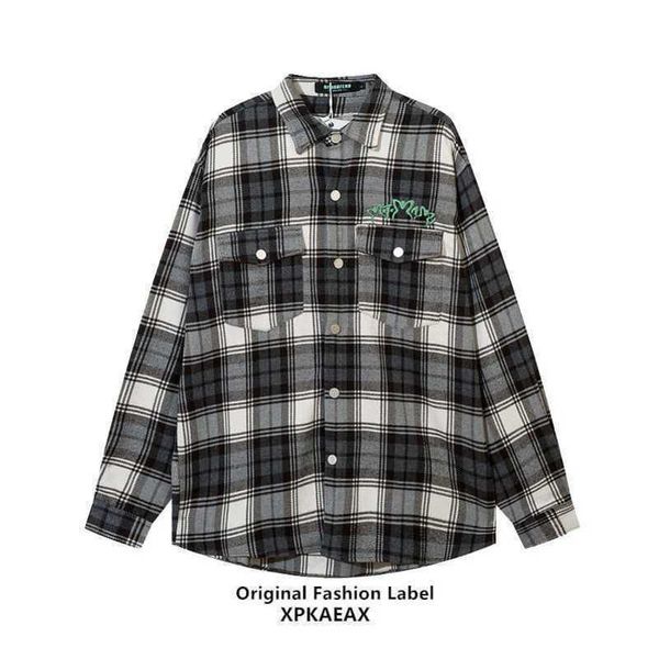 men polo original fashion brand autumn new vintage plaid shirt long sleeve american high street vintage shirt men, White;black
men polo original fashion brand autumn new vintage plaid shirt long sleeve american high street vintage shirt men, White;black