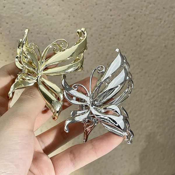 simple elegant alloy bow hair claws ponytail clips retro bun hair clip hairpin women barrettes ponytail holder hair accessories, Slivery;white
simple elegant alloy bow hair claws ponytail clips retro bun hair clip hairpin women barrettes ponytail holder hair accessories, Slivery;white