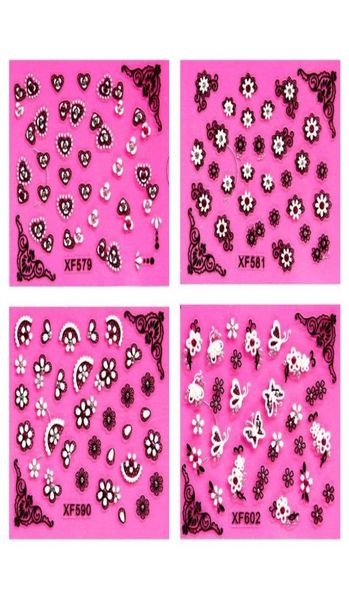 20pcs 3d nail art design stickers flower butterfly patch set tip tips sheets decals random style designs xf57822313, Black
20pcs 3d nail art design stickers flower butterfly patch set tip tips sheets decals random style designs xf57822313, Black