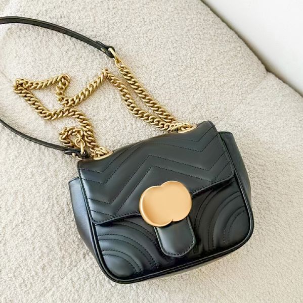 luxurys marmont leather quilted chain womens shoulder bag purses sling cross body vintage flap totes designer handbag mens pochette vacation
luxurys marmont leather quilted chain womens shoulder bag purses sling cross body vintage flap totes designer handbag mens pochette vacation