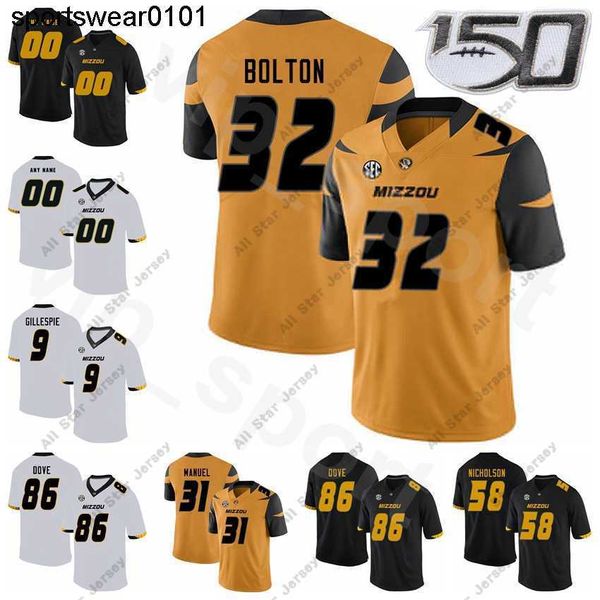 ncaa missouri tigers 86 tauskie dove jersey football college 32 nick bolton 11 devin nicholson 3 martez, Black
ncaa missouri tigers 86 tauskie dove jersey football college 32 nick bolton 11 devin nicholson 3 martez, Black