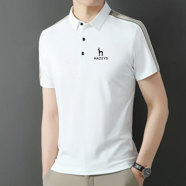 men's polos mens casual lapel tshirt summer thin slim fit good quality figure polo shirts breathable soft hazzys business 230703, White;black
men's polos mens casual lapel tshirt summer thin slim fit good quality figure polo shirts breathable soft hazzys business 230703, White;black